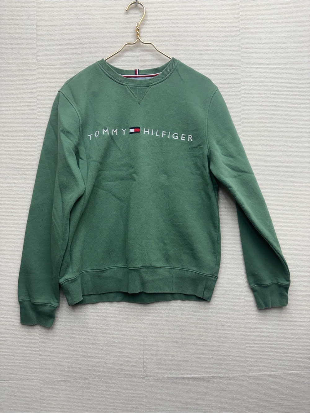 Tommy Hilfiger | medium Sage Green Crewneck Sweatshirt